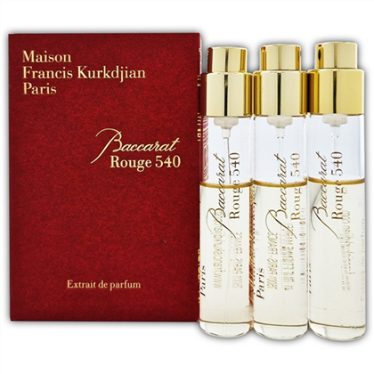СТОК FRANCIS KURKDJIAN Extrait BACCARAT ROUGE 540 красный edp (U) 3*11мл Б/Ц