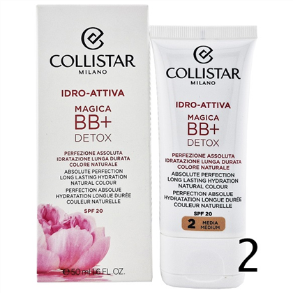 COLLISTAR MAGICA BB + Detox SPF20 увлажн. защ. д/лица 2 Medium