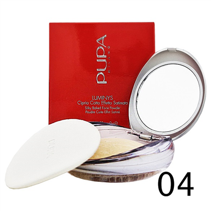 PUPA Luminys Silky Baked Face Powder запеч.пудра д/лица 04 Champagne