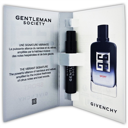 GIVENCHY Gentleman SOCIETY SPORT  edp (M) vial new