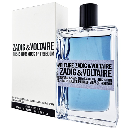 ZADIG & VOLTAIRE THIS IS HIM Vibes of FREEDOM  edt (M)  - Tester