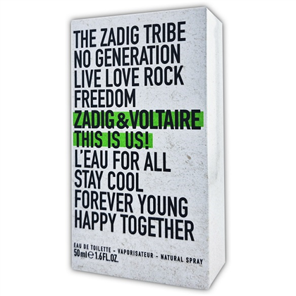 ZADIG & VOLTAIRE THIS IS US L'eau for ALL  edt (U)
