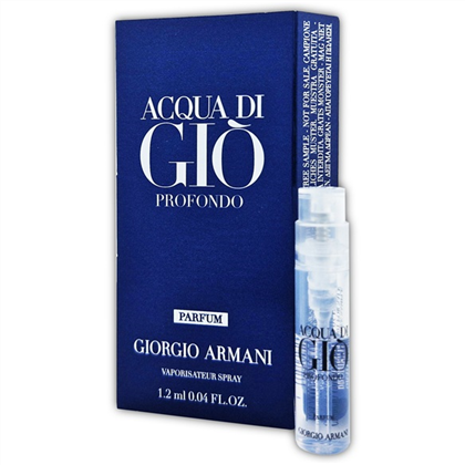 G.ARMANI ACQUA DI GIO PROFondo MEN  parf (M) vial
