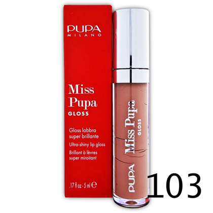 PUPA Miss Pupa Gloss блеск д/губ 103 Forever Nude
