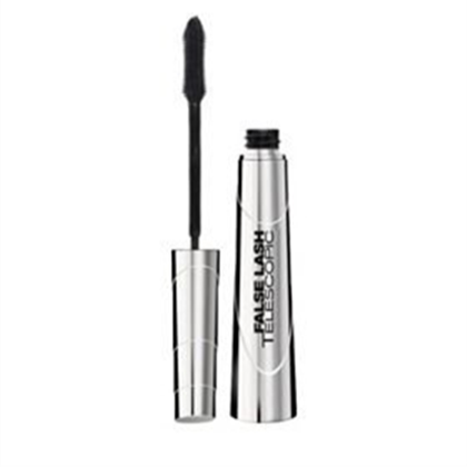 L'OR False Lash Telescopic Mascara (серебр. корп.) тушь д/ресниц Black