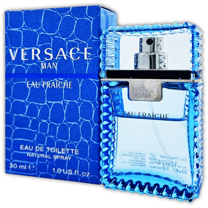 CТОК VERSACE eau FRAICHE MEN edt (M) - б/ц течёт,остаток 70