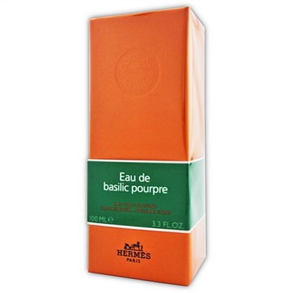 HERMES eau de BASILIC POURPRE  edc (U) new