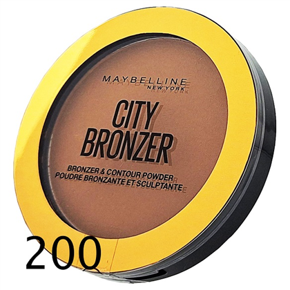 MAYB. City Bronzer Bronzer & Contour Powder бронзер-пудра д/лица 200 Medium Cool