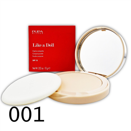 PUPA Like A Doll Compact Powder пудра комп. 001 Porcelain