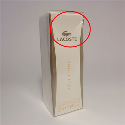 СТОК LACOSTE pour FEMME edp (L) - примята