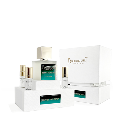 BRECOURT ESPRIT MONDAIN set edp (M) 100ml+(5ml absolu+5ml col+2*7ml парф.фільтри)