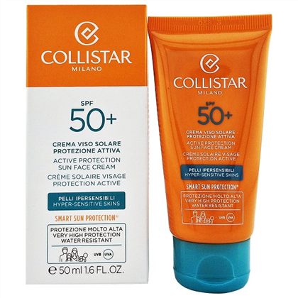 COLLISTAR ACTIVE PROTECT SUN FACE CREAM anti-wrinkle -anti-brown spot SPF 50+ солнцезащ. крем д/лица