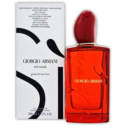 G ARMANI SI PASSIONE RED MUSK  edp (L) - Tester