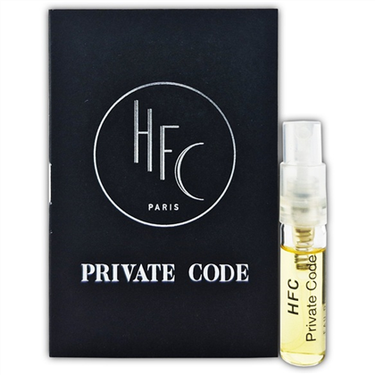 HFC PRIVATE CODE  edp (U) vial