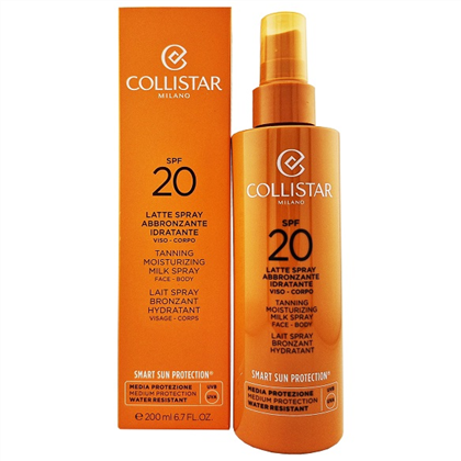 COLLISTAR TANNING MOISTURIZING Milk Spray Face-Body SPF20 увл. мол. д/заг. д/лица/тела спрей К26243