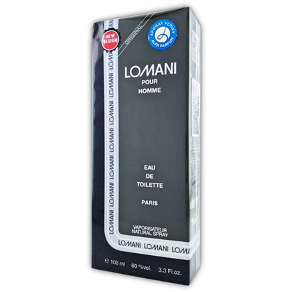 СТОК LOMANI pour HOMME edt (M) - примят
