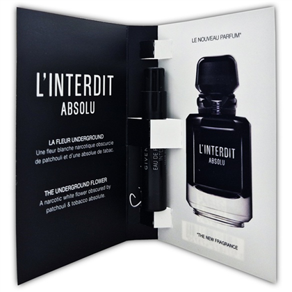GIVENCHY L*INTERDIT ABSOLU  edpi (L) vial