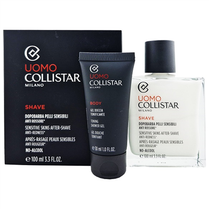 COLLISTAR SENSITIVE SKINS AFTER-SHAVE + TONING SHOWER GEL (бальз..п/бр.100 + гель/душ30) К28013