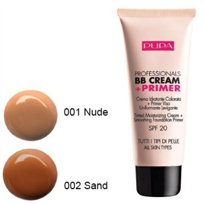 PUPA ВВ Cream + Primer Tone-Cream тон.крем д/всех типов кожи 002 Sand