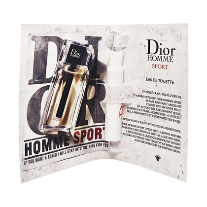 CD DIOR HOMME SPORT  edt (M) vial