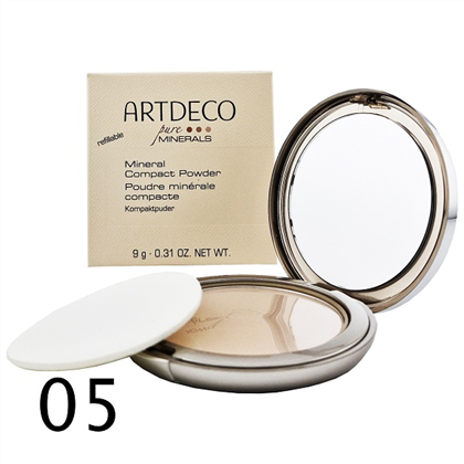 ARTDECO MINERAL Compact Powder комп. пудра 05 fair ivory