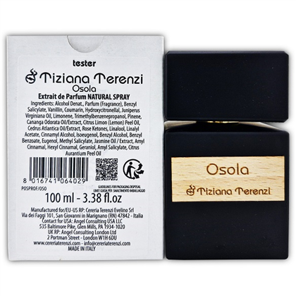 T.TERENZI OSOLA  parf (U) new - Tester з кришкою