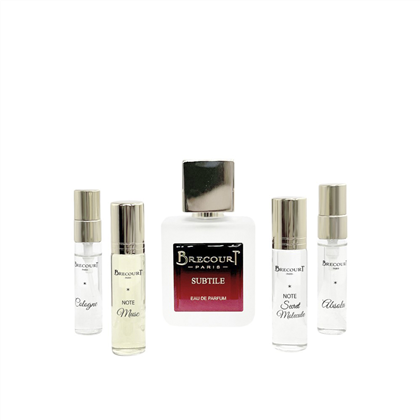 BRECOURT SUBTILE set edp (U) 50ml+(5ml absolu+5ml col+2*7ml парф.фільтри)