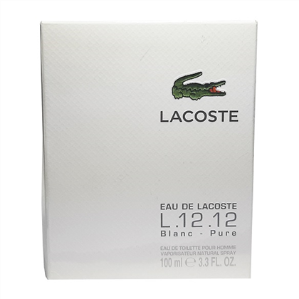 СТОК EAU de LACOSTE 12.12 BLANC for MEN edt (M) -б/ц не фиксируется крышка