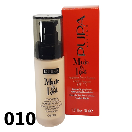 PUPA Made To Last Foundation тон.основа  001 Light Ivory