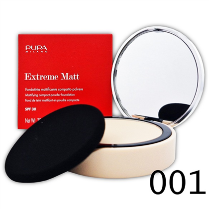 PUPA Extreme Matt Foundation пудра комп. 001 Ivory