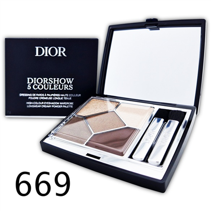 CD 5 COULEURS Couture 5-цв тени 669 Soft Cashmere