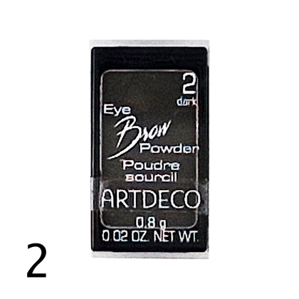 ARTDECO EYE BROW POWDER пудра д/бровей 02 Dark