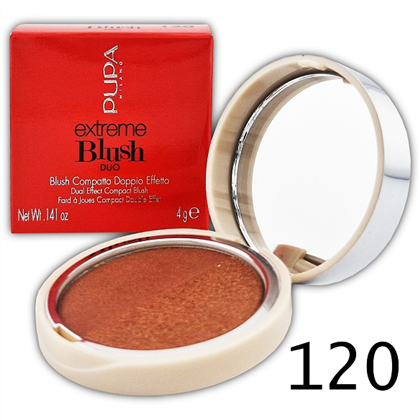 PUPA Extreme Blush Duo двойн. комп. румяна 120 Radiant Caramel - Glow Spice