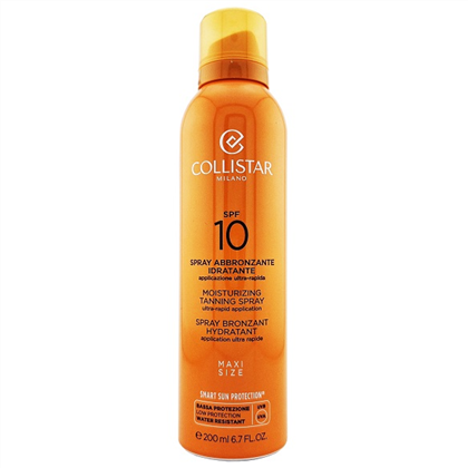 COLLISTAR MOISTURIZING TANNING SPRAY SPF 10 солнцезащ. увл. пит. дымка д/тела