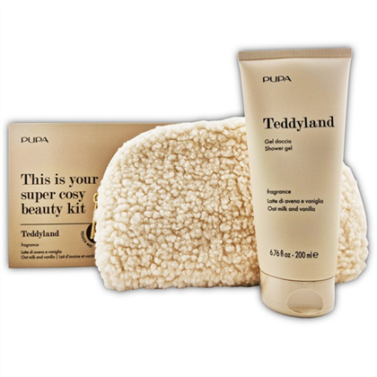 PUPA Teddyland Oat Milk And Vanila гель д/душа + косметичка