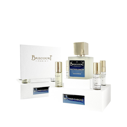 BRECOURT MAUVAIS GARCON set edp (M) 100ml+(5ml absolu+5ml col+2*7ml парф.фільтри)