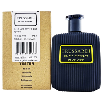 TRUSSARDI RIFLESSO BLUE VIBE  edt (M) - Tester
