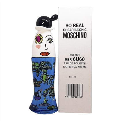 MOSCHINO chep&cheek SO REAL  edt (L)  -Tester