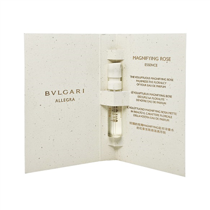 BVLGARI ALLEGRA MAGNIFYING ROSE  edp (L) vial