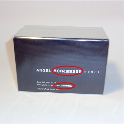 CТОК ANGEL SCHLESSER MEN  edt (M) - Tester недолив остаток 90 % течёт