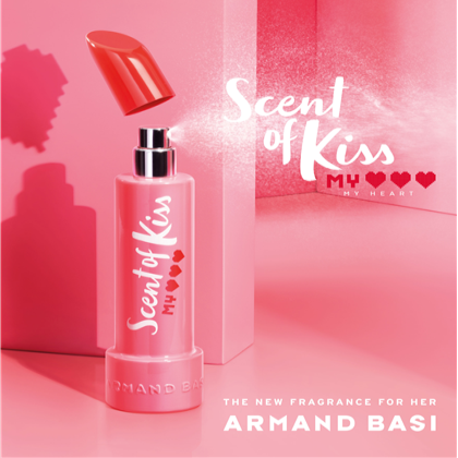 A.BASI SCENT of KISS MY HEART  edt (L) new - Tester