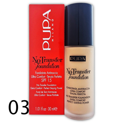 PUPA No Transfer Foundation Extra Comfort тон. крем 03 Medium Beige