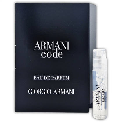 G.ARMANI CODE pour HOMME  edp (M) vial